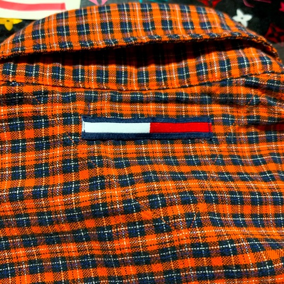 SOLD ARCHIVE - Vintage Tommy Hilfiger button down flannel import - Picture 5 of 5